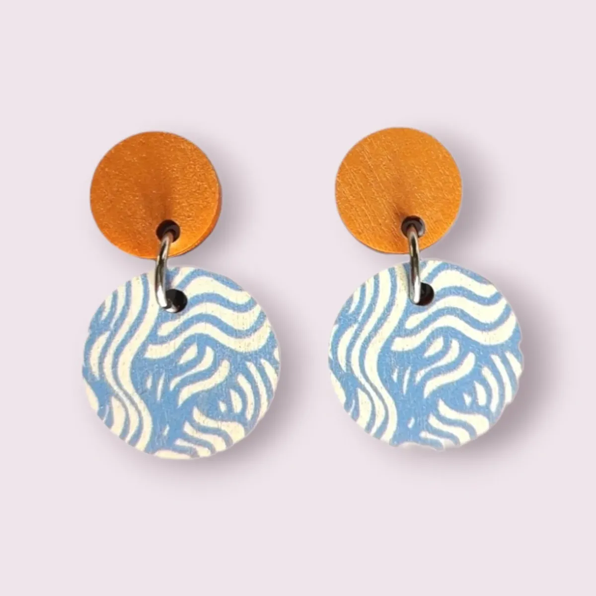 Avaimenperät|Korut>Törmi Design Aallokko Color Korvakorut