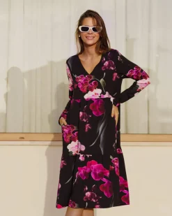 Hameet & Mekot>Nakoa Amelie Dress kerrosmekko - Orchid