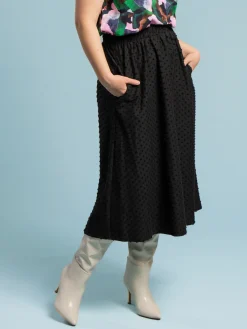 Hameet & Mekot>Aarre Ana Skirt - Black Dot