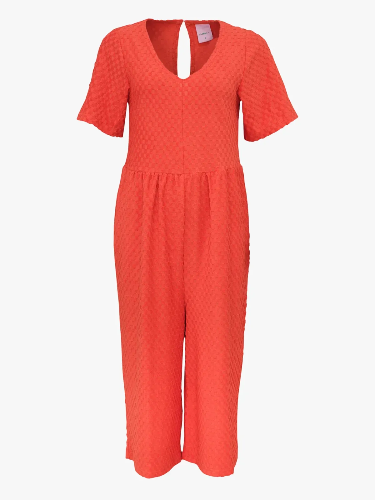 Housut>Aarre Andy Jumpsuit - Square Red