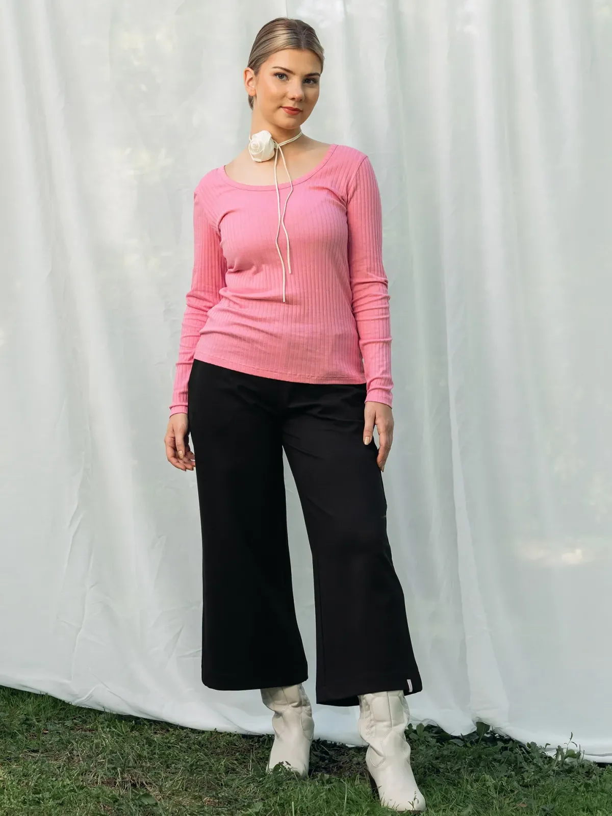 Housut>Aarre Anna Culottes - Black