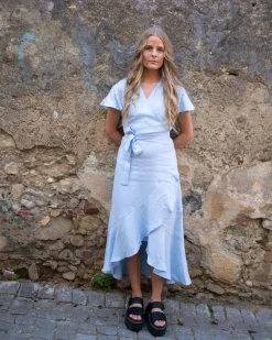 Hameet & Mekot>Nakoa Annika Dress - Sky Blue