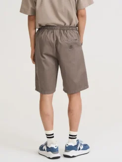 Housut & Shortsit|Shortsit>R-Collection Anorakkishortsit - Taupe