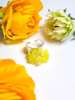 Avaimenperät|Korut>Never Too Lake Blooming Sorbet Lemon 925 hopea - sormus