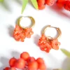 Avaimenperät|Korut>Never Too Lake Blooming Sorbet Rowanberry - korvakorut