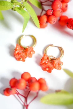 Avaimenperät|Korut>Never Too Lake Blooming Sorbet Rowanberry - korvakorut
