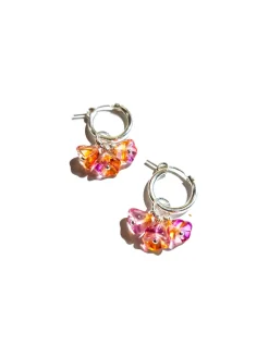 Avaimenperät|Korut>Never Too Lake Blooming Sorbet Tuttifrutti 925 Silver - korvakorut