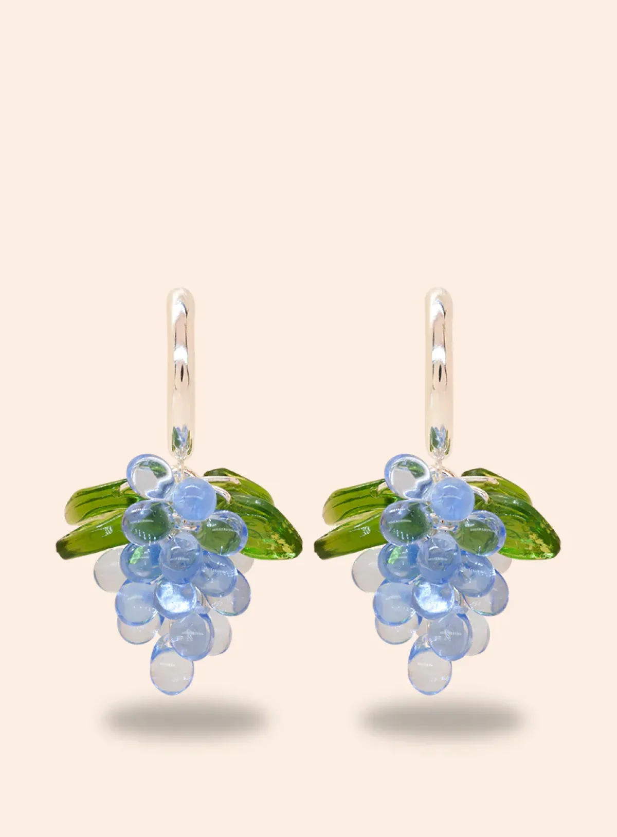 Avaimenperät|Korut>ANNELE Blueberry Jelly Korvakorut - Hopea
