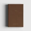 Muistikirjat & Kalenterit>Cozy Brown Linen & Golden Notebook - That dream was planted in your heart