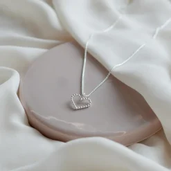 Avaimenperät|Korut>LiLa Design Bubbel hjärta kaulakoru