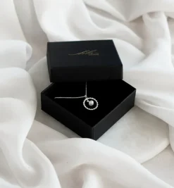 Avaimenperät|Korut>LiLa Design Bubbel Pärla kaulakoru - hopea
