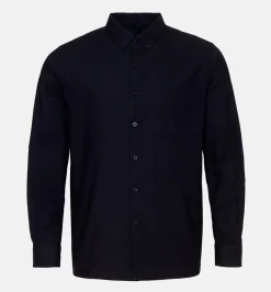 Paidat|Kauluspaidat>Pure Waste Button Down Shirt - Black