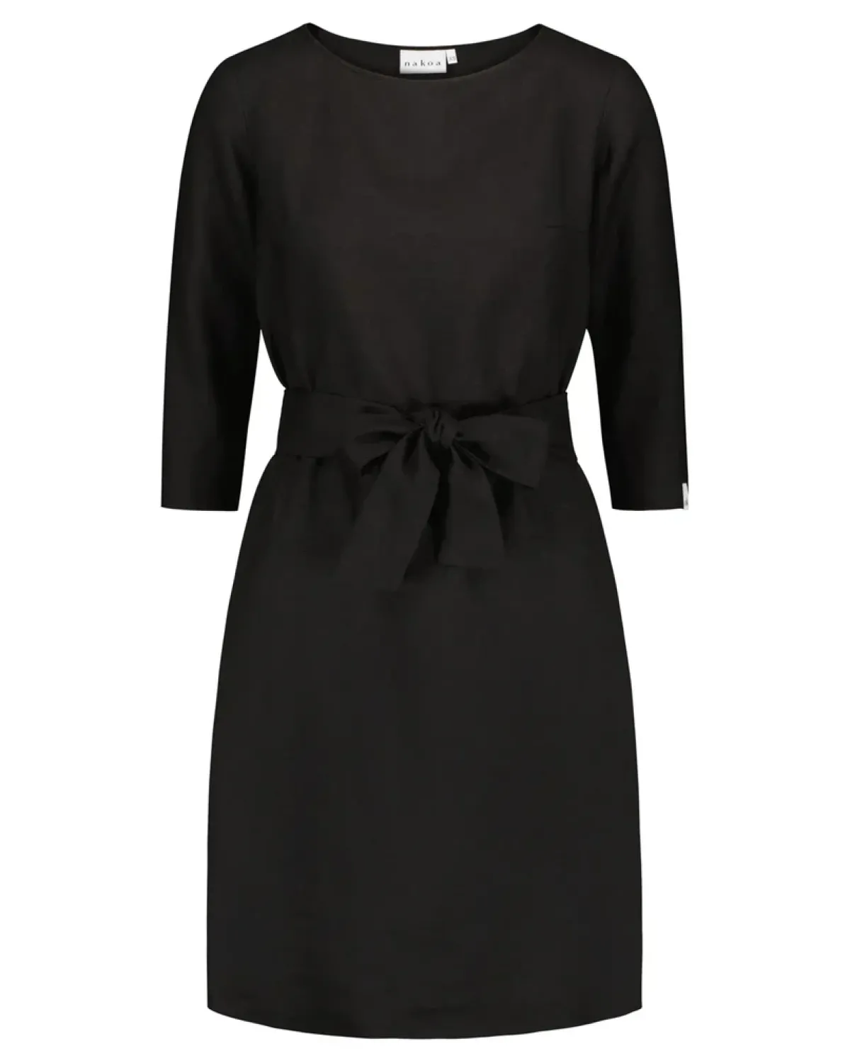 Hameet & Mekot>Nakoa Classic Linen Dress - Black