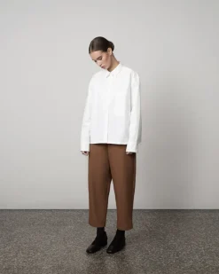 Paidat>ARCHETYPE Cropped Twill Shirt