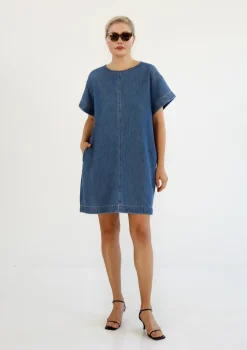 Hameet & Mekot>Gauhar Denim Dress