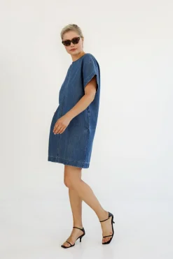 Hameet & Mekot>Gauhar Denim Dress
