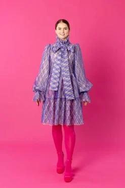 Hameet & Mekot>Miia Halmesmaa Dishy Dress - Lace Blue