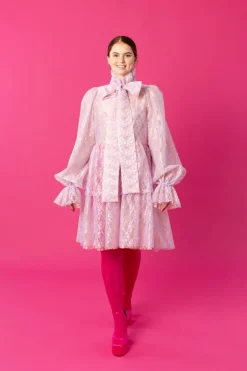 Hameet & Mekot>Miia Halmesmaa Dishy Dress - Lace Lavender
