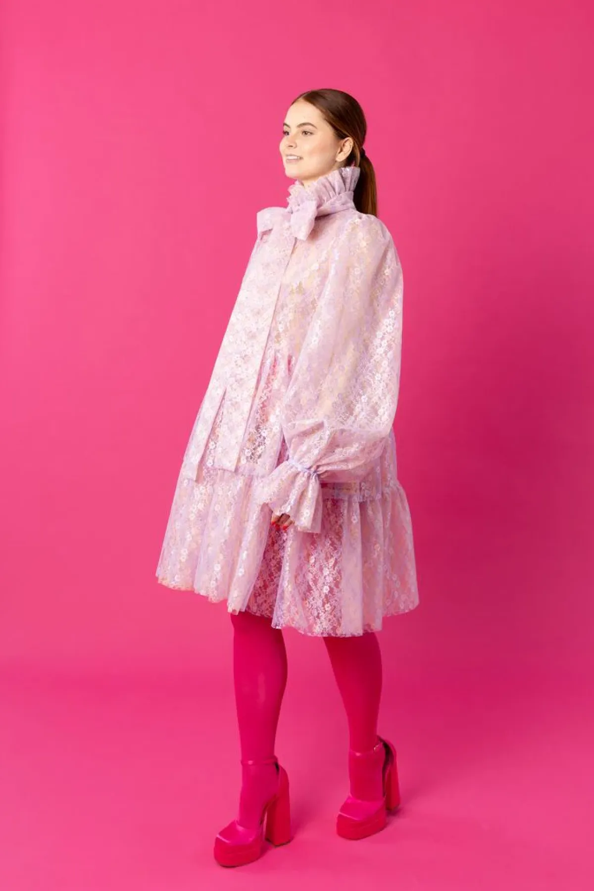 Hameet & Mekot>Miia Halmesmaa Dishy Dress - Lace Lavender