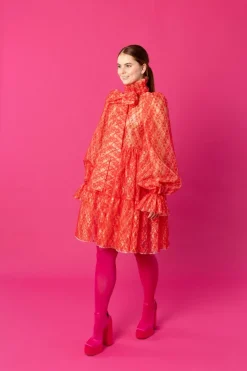 Hameet & Mekot>Miia Halmesmaa Dishy Dress - Lace Red