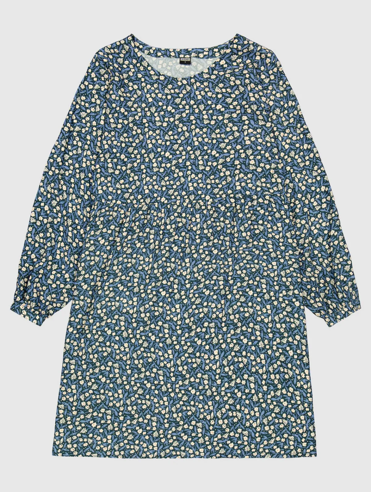 Hameet & Mekot>R-Collection Elviira Printtimekko - Tummansininen kehäkukka