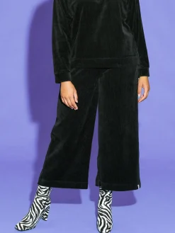 Housut>Aarre Emily Culottes - Corduroy Black