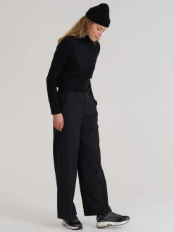 Löydöt|Housut>R-Collection Emma Villasekoitehousut - Musta XS