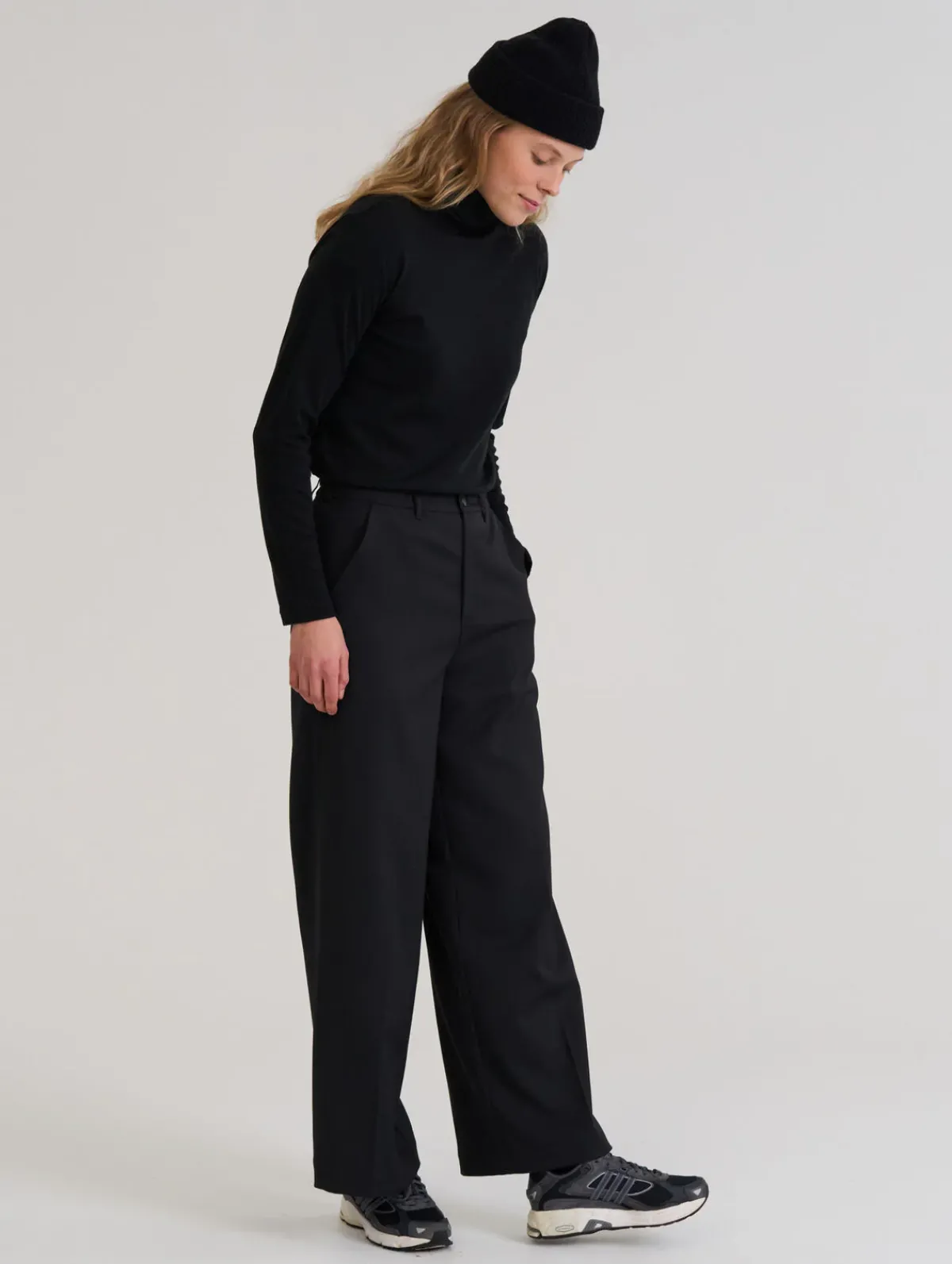 Löydöt|Housut>R-Collection Emma Villasekoitehousut - Musta XS