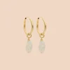 Avaimenperät|Korut>KAIKO Fatima Earrings - White