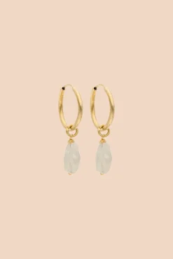 Avaimenperät|Korut>KAIKO Fatima Earrings - White