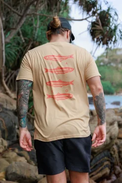 T-paidat>Vai-ko Fishy T-shirt - Sand