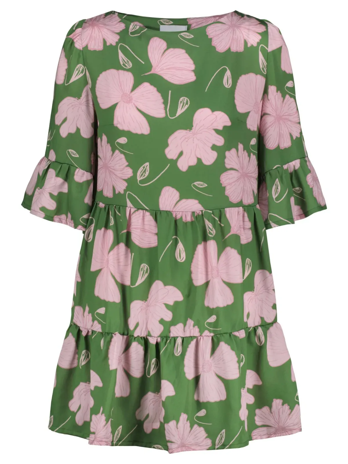 Hameet & Mekot>Barfàl Floral Blush Frill Dress