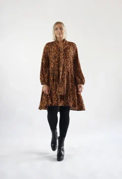 Hameet & Mekot>Miia Halmesmaa Flowy Dress - Leopardi
