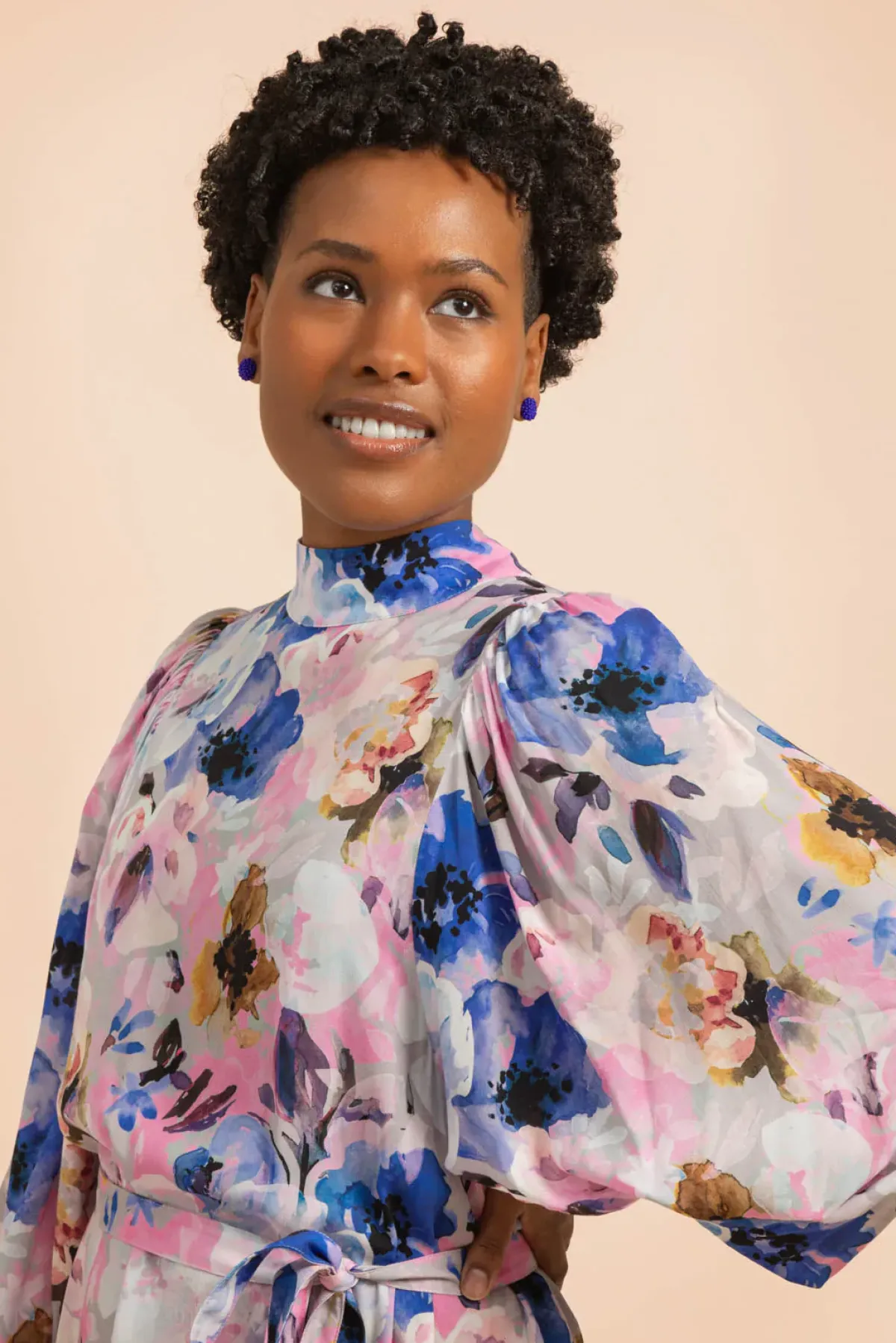 Avaimenperät|Korut>KAIKO Gemma Earrings - Royal Blue