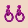 Kengät|Avaimenperät>KAIKO Gia Earrings - Boysenberry