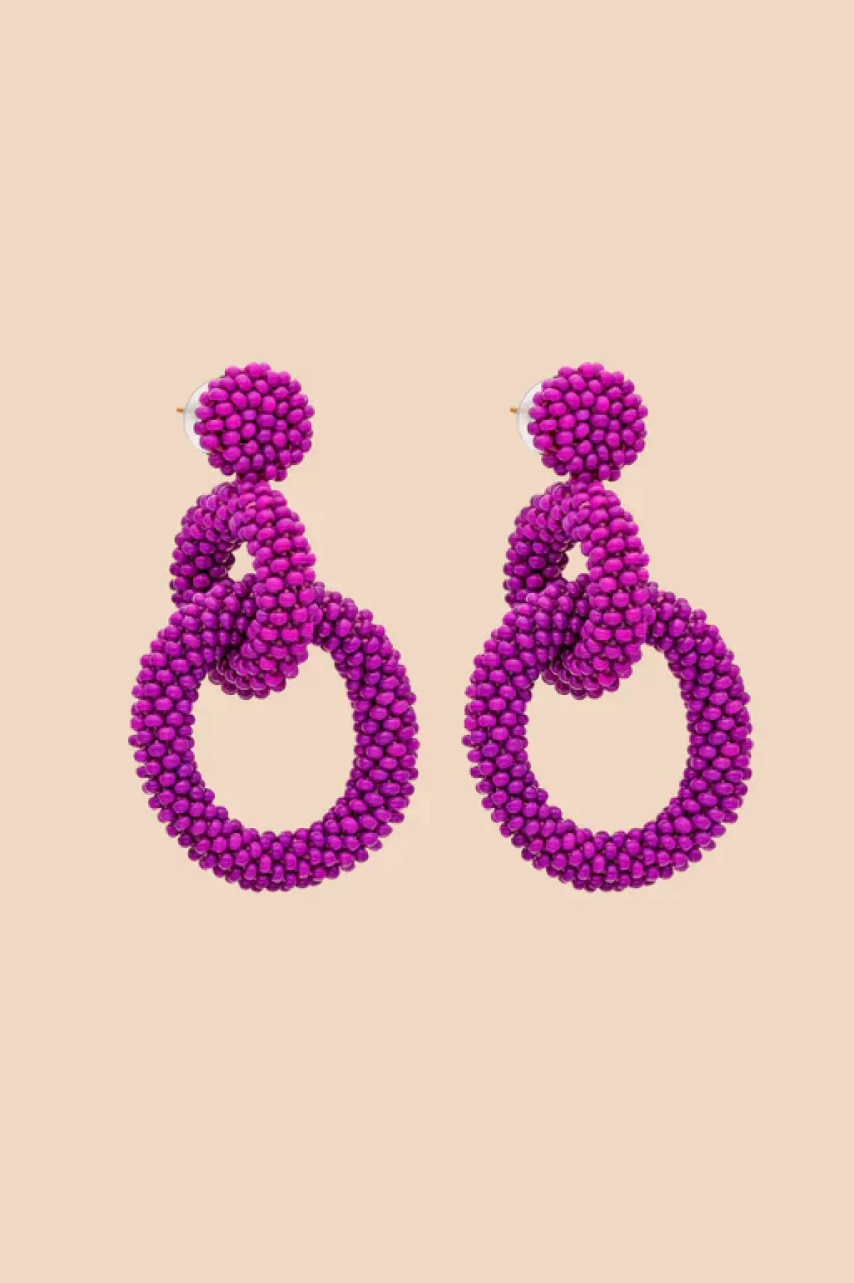 Kengät|Avaimenperät>KAIKO Gia Earrings - Boysenberry