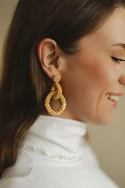 Avaimenperät|Korut>KAIKO Gia Earrings - Gold
