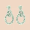 Avaimenperät|Korut>KAIKO Gia Earrings - Pearl Mint