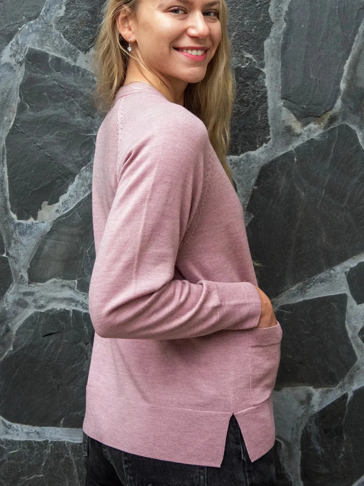 Paidat|Neuleet>CUOSI HERMIONE Merinovillatakki - Kanerva