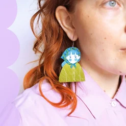 Avaimenperät|Korut>Mia Minerva Huivikaveri - korvikset