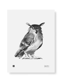Julisteet/printit>Teemu Järvi Illustrations Huuhkaja - juliste