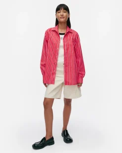 Paidat|Kauluspaidat>Marimekko Jokapoika - Punainen