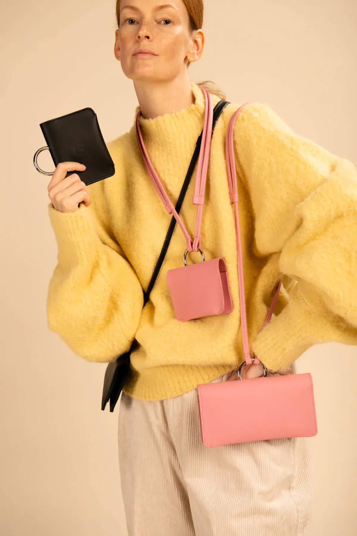 Lompakot & Kukkarot|Laukut>PIHKA collection Joli Pocket Bag - Dark Dahlia
