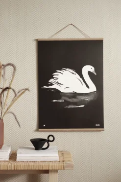 Julisteet/printit>Teemu Järvi Illustrations Joutsen - juliste (50 x 70cm)