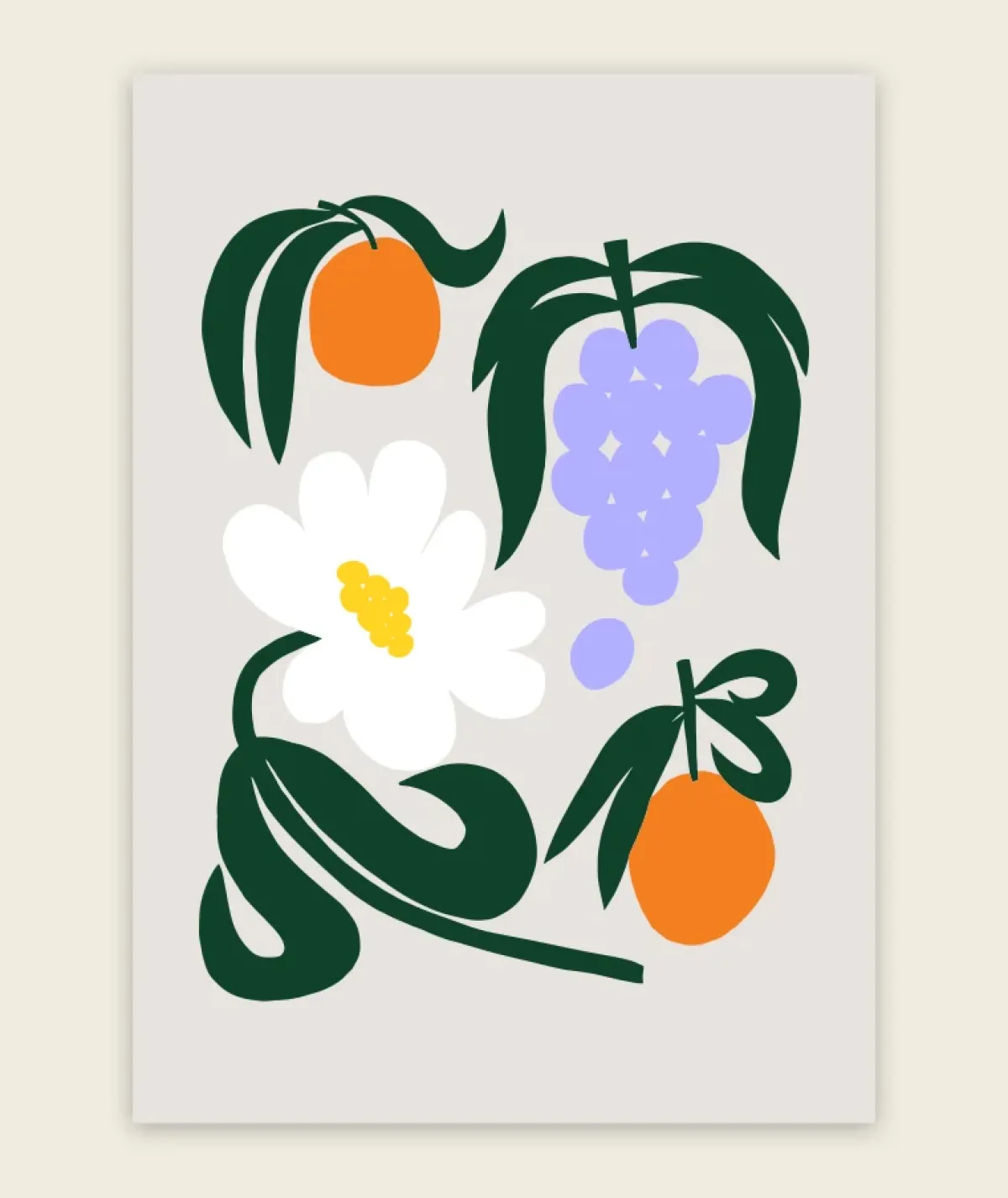 Julisteet/printit>Lotta Maija Kesäilta Juliste - 50cm x 70cm