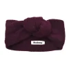 Löydöt|Kengät>Woolberg Knot Headband - Dark Plum