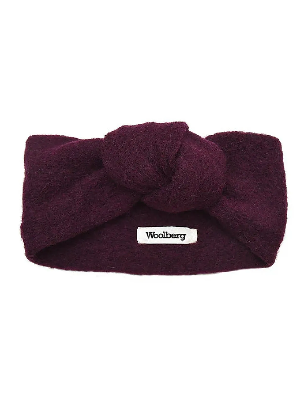 Löydöt|Kengät>Woolberg Knot Headband - Dark Plum