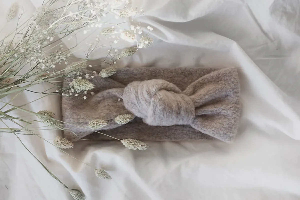 Löydöt|Avaimenperät>Woolberg Knot Headband - Oat