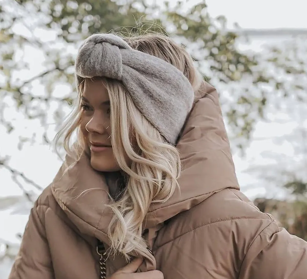 Löydöt|Avaimenperät>Woolberg Knot Headband - Oat