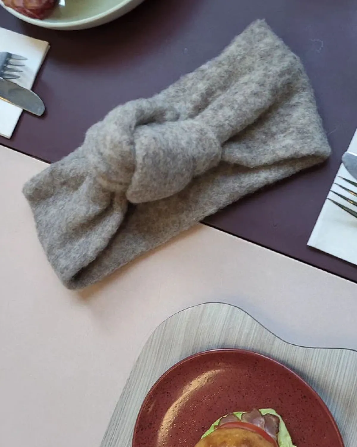 Löydöt|Avaimenperät>Woolberg Knot Headband - Oat